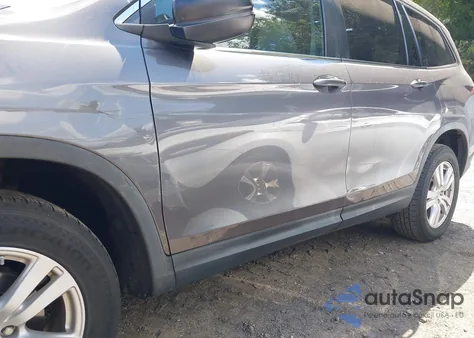 2017 Honda Pilot Lx из США, поврежденный, VIN 5FNYF6H15HB016838